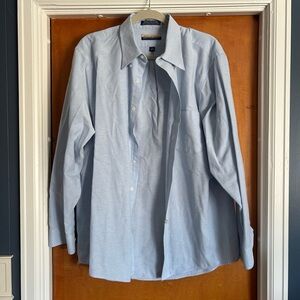 Men's Blue Dress Shirt